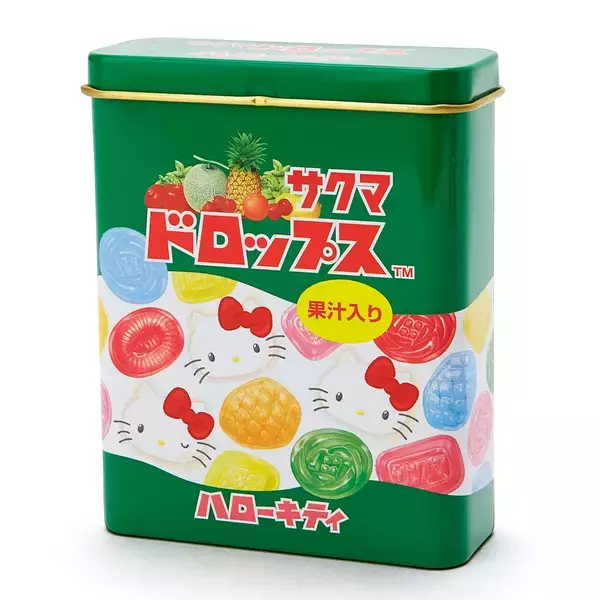 「「サンリオ×サクマドロップス」レトロ可愛いデザイン！ポーチやマスコットなど全20アイテム発売」の画像
