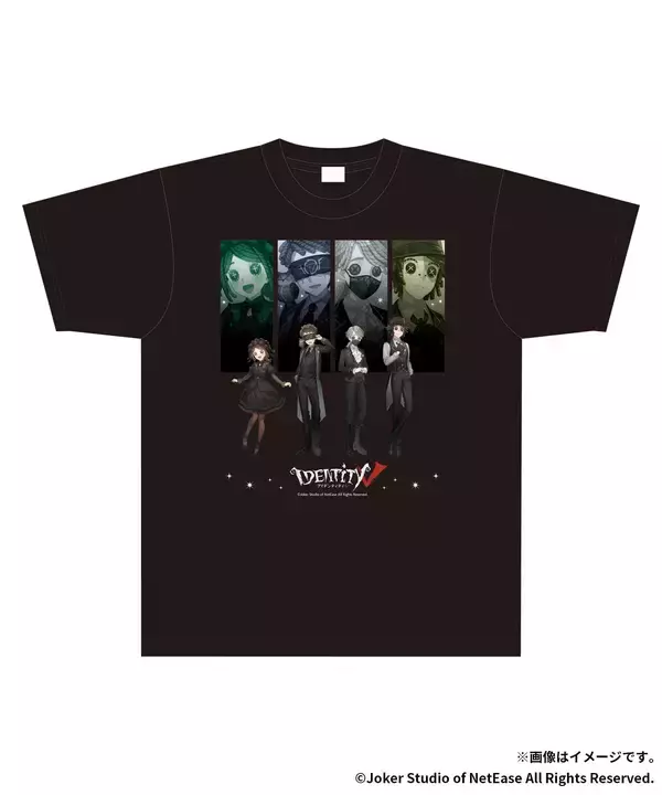 「「Identity V 第五人格 × ZOZOTOWN」コラボアイテムが6月5日受注販売スタート！庭師・占い師らの描き下ろしイラストTシャツなど全5型」の画像