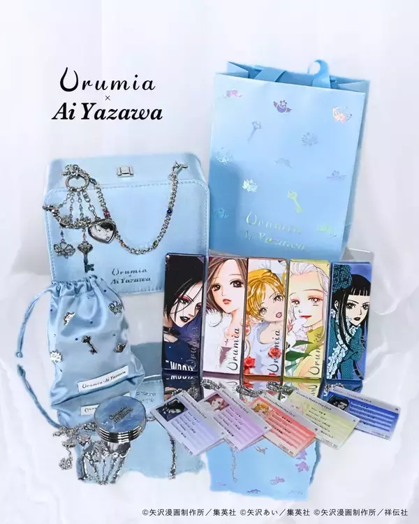 「「矢沢あい×Urumia」NANA・パラキスら名作ヒロインの瞳をまとうカラコン全5色が7月29日予約開始！」の画像