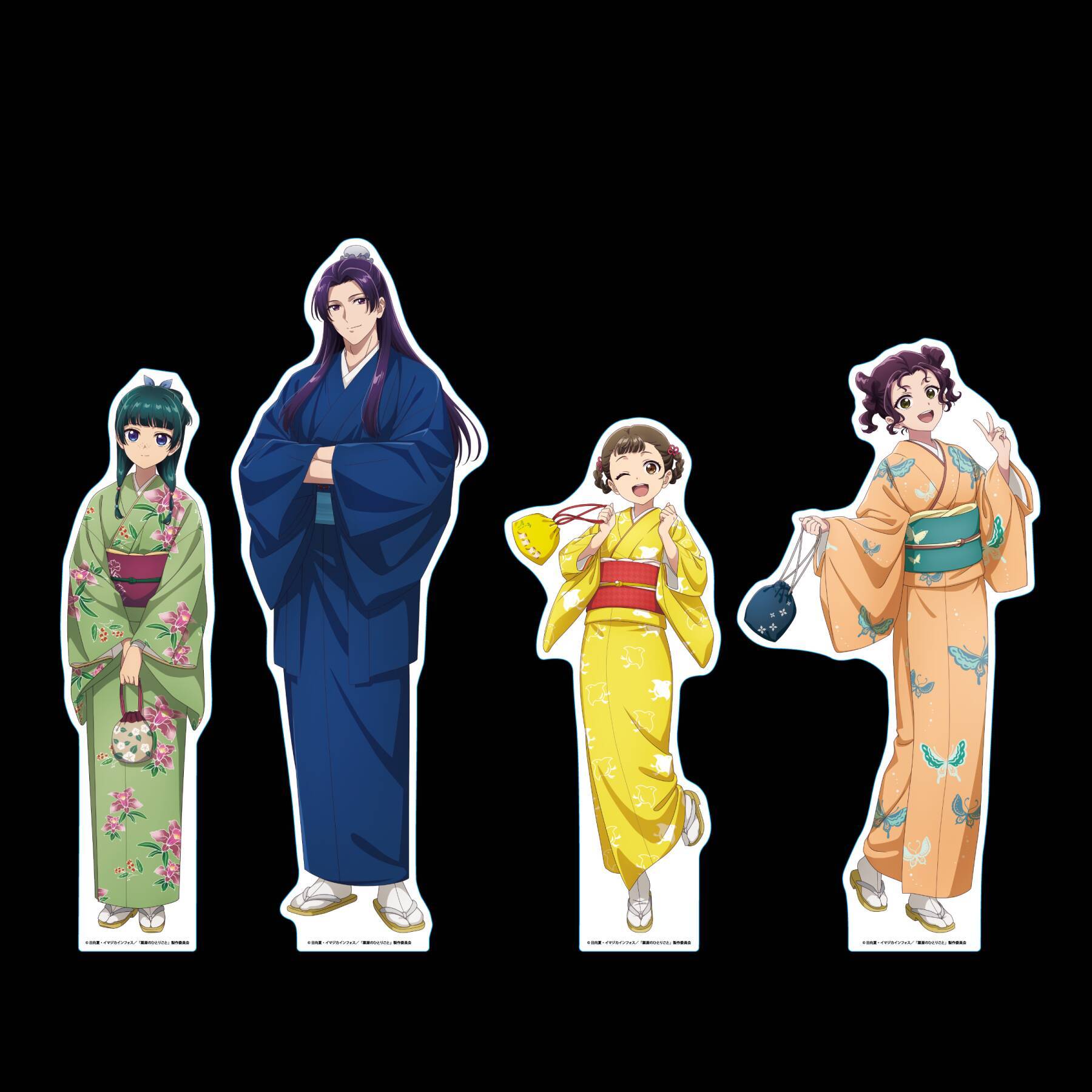 『薬屋のひとりごと』着物姿の猫猫と壬氏が尊すぎ♪VASARA×歌舞伎座とのコラボが9月15日開幕！