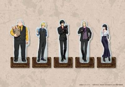 『SAKAMOTO DAYS』コラボカフェが8月28日開催！坂本たちのバー衣装が尊い＆限定グッズ9種類が登場