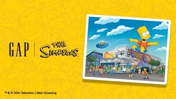 『ザ・シンプソンズ』と「Gap」の限定カプセルコレクションが10月10日発売！バート中心の全8アイテム