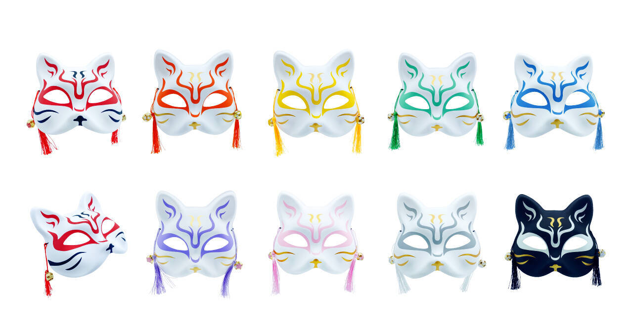 「推しぬい」と一緒にお祭りを楽しめる！猫面など縁日玩具「推祭」シリーズが登場