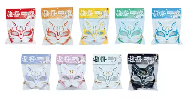 「「推しぬい」と一緒にお祭りを楽しめる！猫面など縁日玩具「推祭」シリーズが登場」の画像