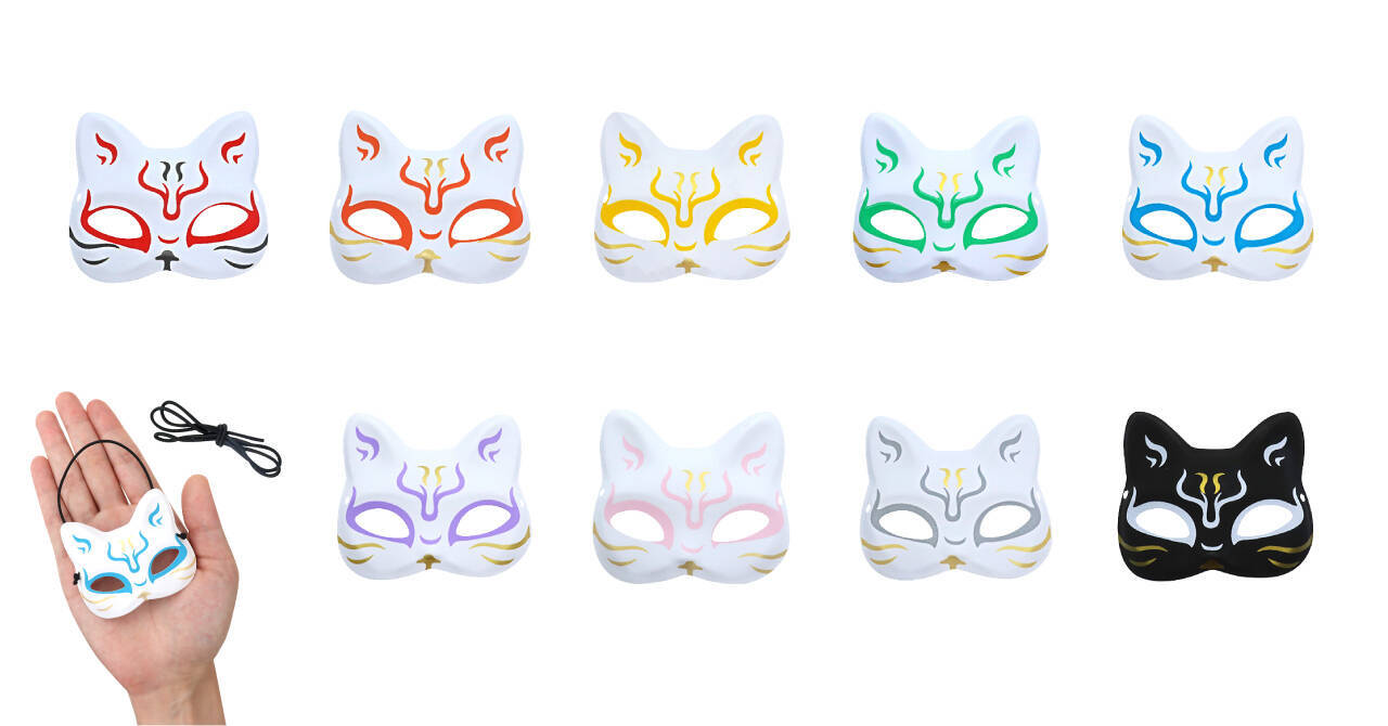 「推しぬい」と一緒にお祭りを楽しめる！猫面など縁日玩具「推祭」シリーズが登場