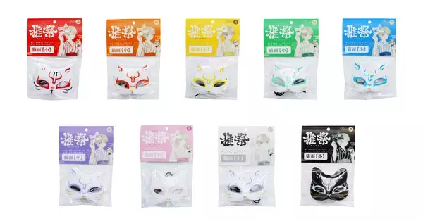 「「推しぬい」と一緒にお祭りを楽しめる！猫面など縁日玩具「推祭」シリーズが登場」の画像