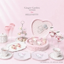 『ハローキティ』アフタヌーンティーがときめく！Ginger Garden AOYAMAで9月28日スタート