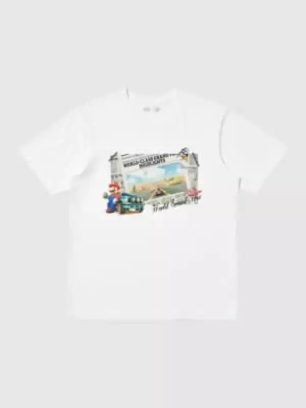 「『マリオカート ワールド』×ユニクロ「UT」コラボが8月10日発売！爽快レースを描いたTシャツ・スウェット全12柄」の画像
