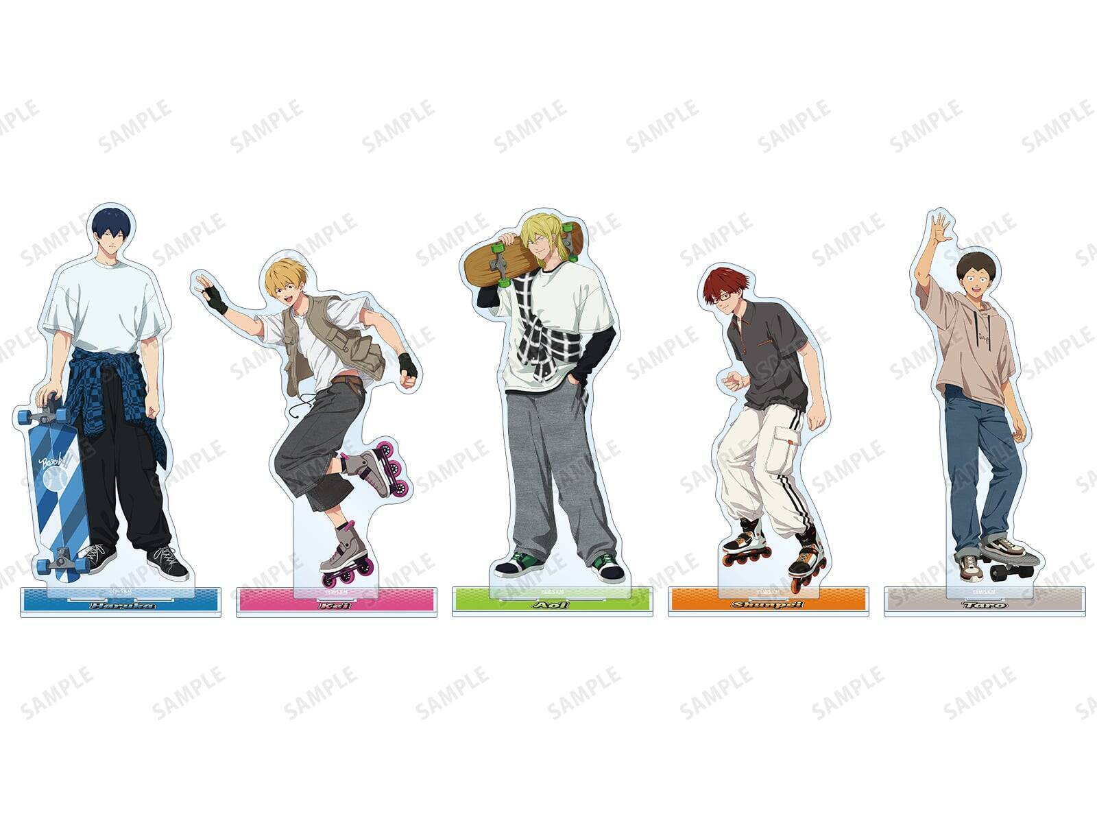 『忘却バッテリー』POP UP SHOPが開催決定！ストリートスポーツの缶バッジ・アクスタなどがラインナップ