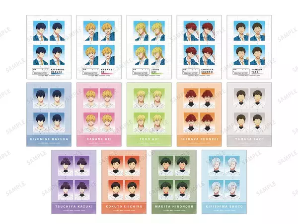 「『忘却バッテリー』POP UP SHOPが開催決定！ストリートスポーツの缶バッジ・アクスタなどがラインナップ」の画像