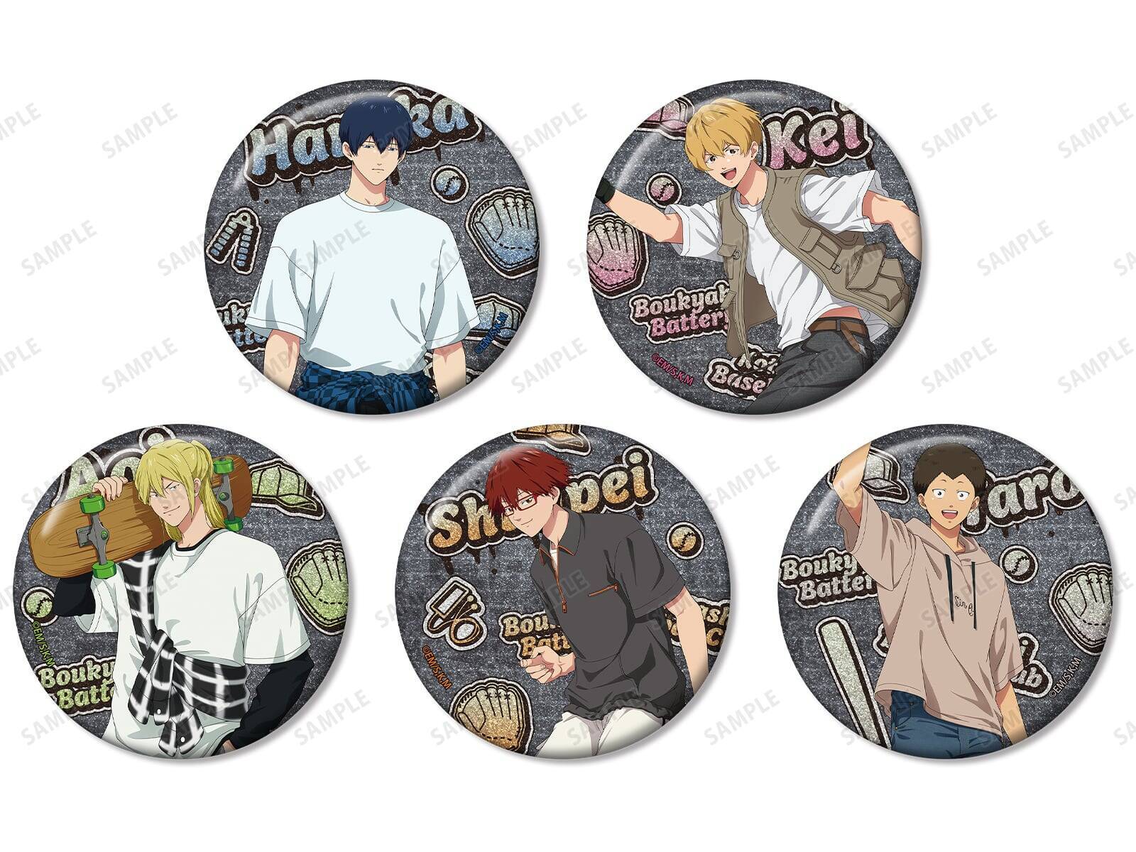 『忘却バッテリー』POP UP SHOPが開催決定！ストリートスポーツの缶バッジ・アクスタなどがラインナップ