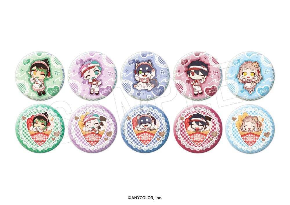 「にじさんじ×マリオンクレープ」第二弾コラボが4月2日スタート！撮り下ろしLive2Dビジュアル＆制服姿のミニキャラグッズが登場