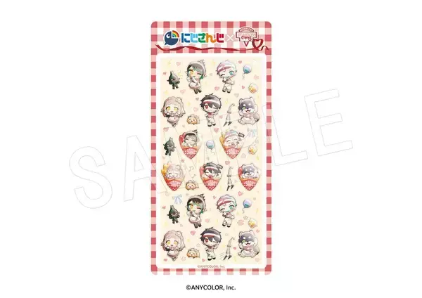 「「にじさんじ×マリオンクレープ」第二弾コラボが4月2日スタート！撮り下ろしLive2Dビジュアル＆制服姿のミニキャラグッズが登場」の画像