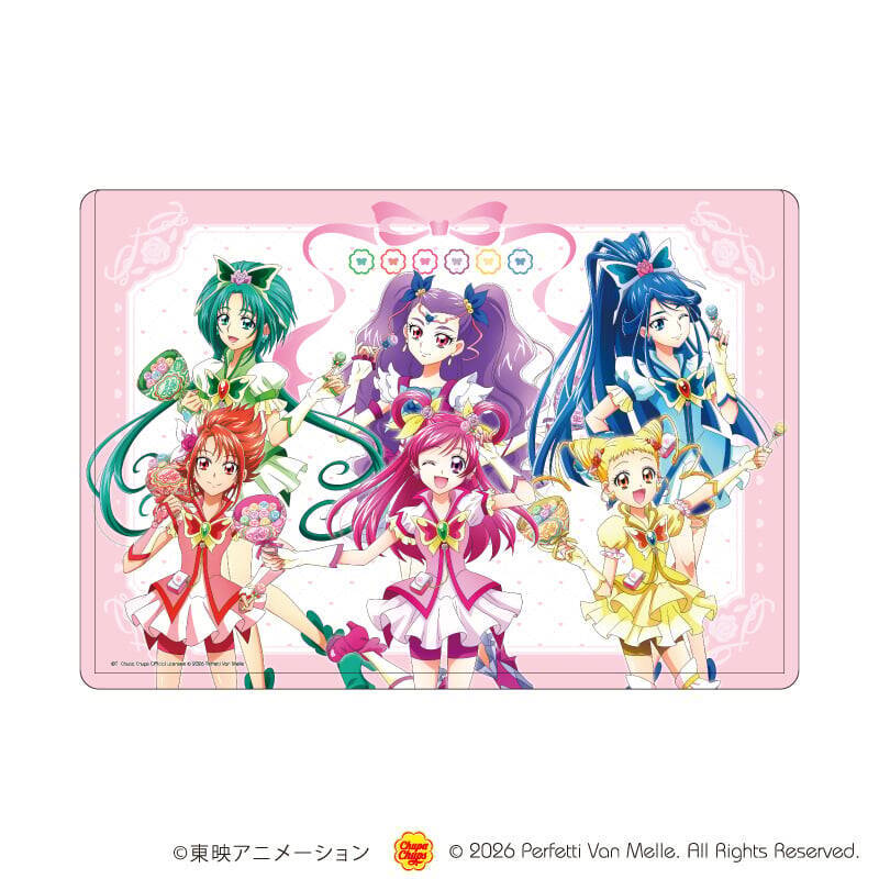 『Yes！プリキュア5GoGo！』×チュッパチャップス コラボグッズが8月21日発売！描き下ろし缶バッジ・ホログラムアクスタが甘かわいい