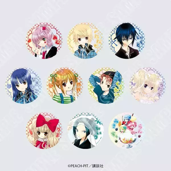 「『しゅごキャラ！』プリ帳風ノートが尊い♪POP UP SHOPが東京駅で9月25日開幕、缶バッジ全10種が登場」の画像
