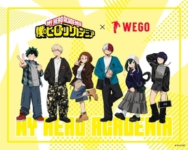 『僕のヒーローアカデミア』×「WEGO」コラボが決定！描き下ろしビジュアルのアパレル＆グッズが9月18日発売
