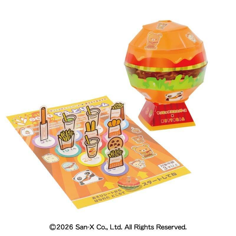 「サンエックスユニバース×ゼッテリア」コラボキッズセットが4月1日発売！リラックマやすみっコぐらしのかわいすぎるおもちゃ付き