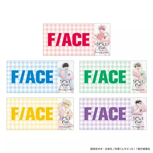 「『多聞くん今どっち！？』F/ACE CAFEが7月11日より池袋で開催！描き下ろしグッズ・キャラ別フード・ドリンクが充実」の画像