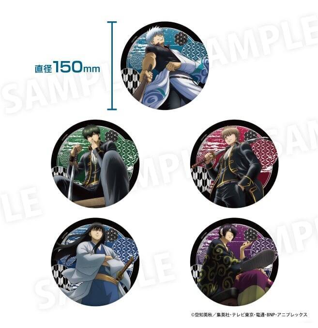 「銀魂×ドン・キホーテ」コラボグッズが8月22日発売！ローアングルver.描き下ろしでBIG缶バッジなどが登場