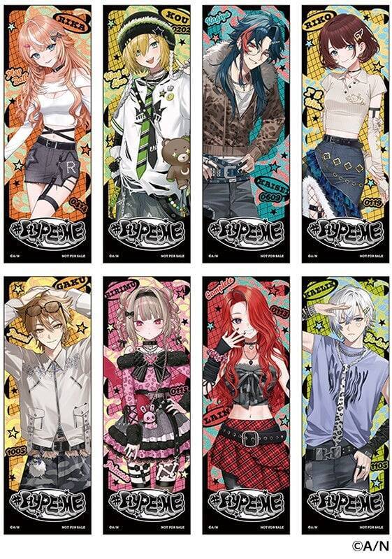 「にじさんじ Autumn Fair 2026」9月19日開催！#HYPE-MEビジュアルのしおり全8種配布