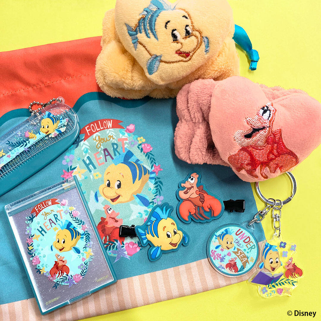 「ディズニー×サンキューマート」コラボはプリンセスフレンズ！パスカルやセバスチャンが日常に寄り添う