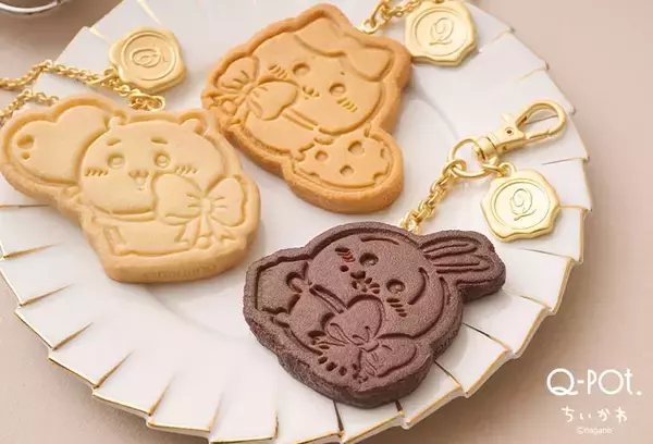 「「ちいかわ」×Q-pot.スイーツアクセサリーが6月26日発売！ハチワレたちのマカロン・焼きたてクッキーが尊い」の画像