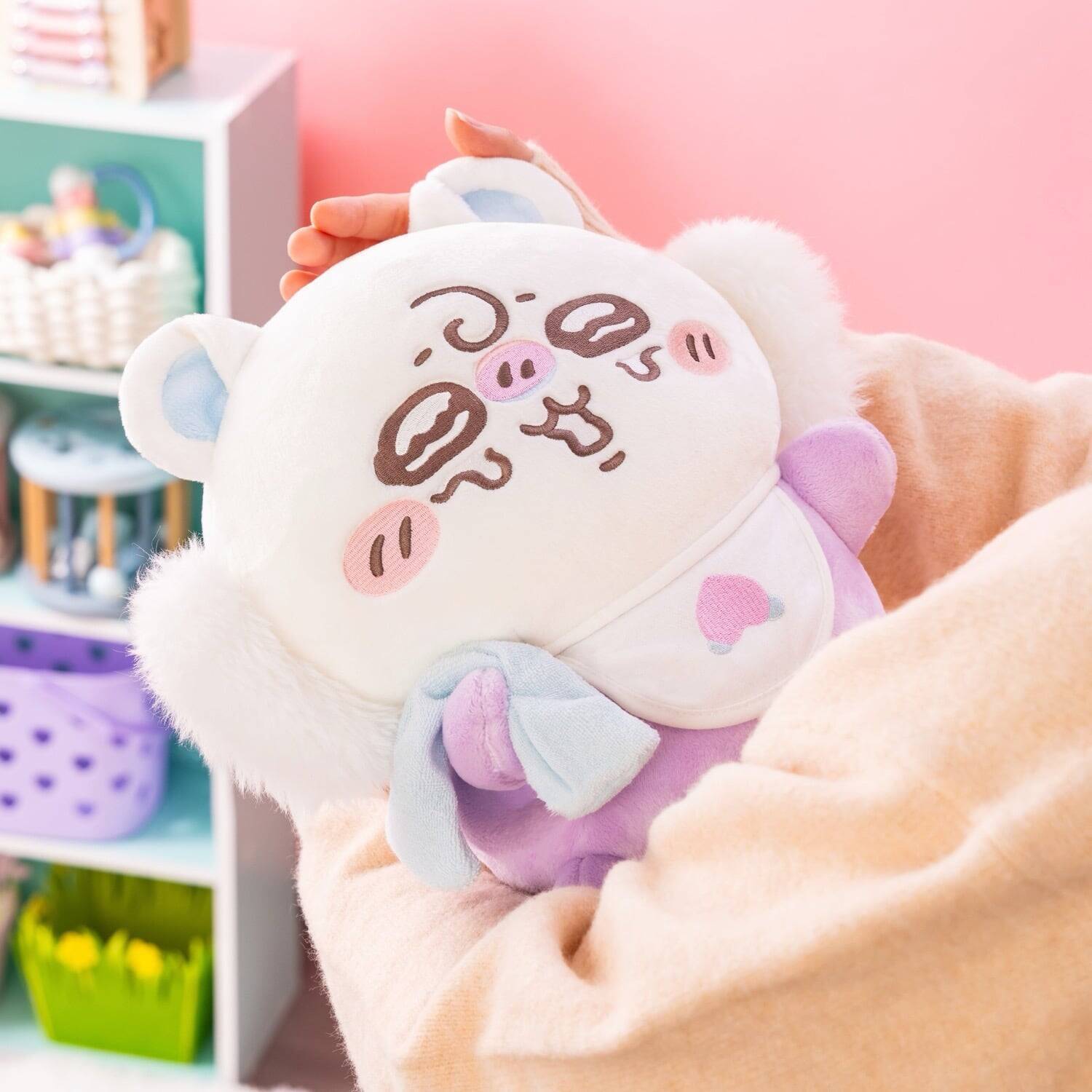 「ちいかわ Baby ぬいぐるみくじ」5月26日に販売開始！おしゃぶり姿のおくるみマスコットや星に包まれたうさぎBIGクッションが登場