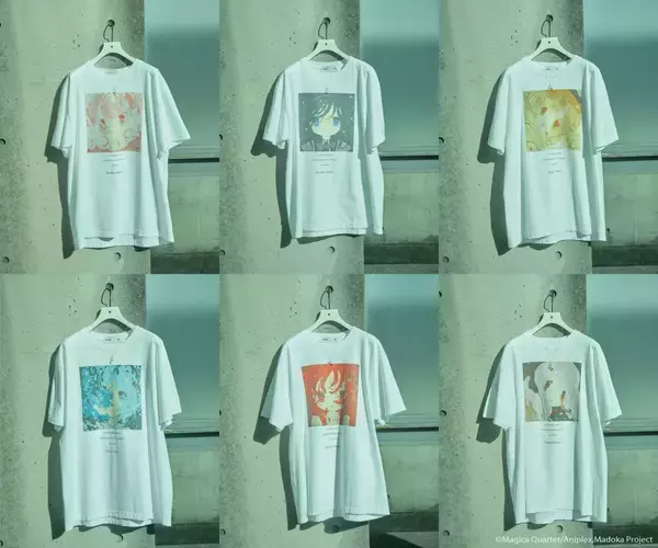 「まどか＆ほむらたち6人が絵画に…！『まどか☆マギカ』×CONVERSE TOKYO初コラボが8月21日発売」の画像