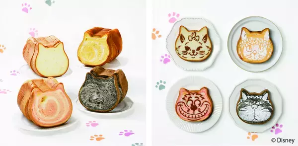 「「ディズニー×ねこねこ食パン」チェシャ猫やマリーらがモチーフ！ハピネススイーツ定期便で登場」の画像