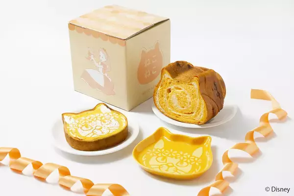 「「ディズニー×ねこねこ食パン」チェシャ猫やマリーらがモチーフ！ハピネススイーツ定期便で登場」の画像
