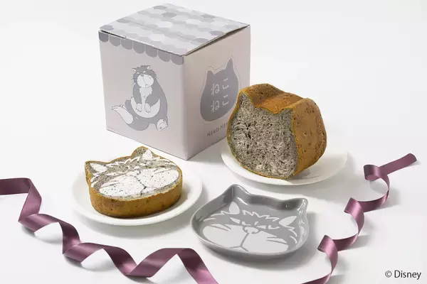 「「ディズニー×ねこねこ食パン」チェシャ猫やマリーらがモチーフ！ハピネススイーツ定期便で登場」の画像