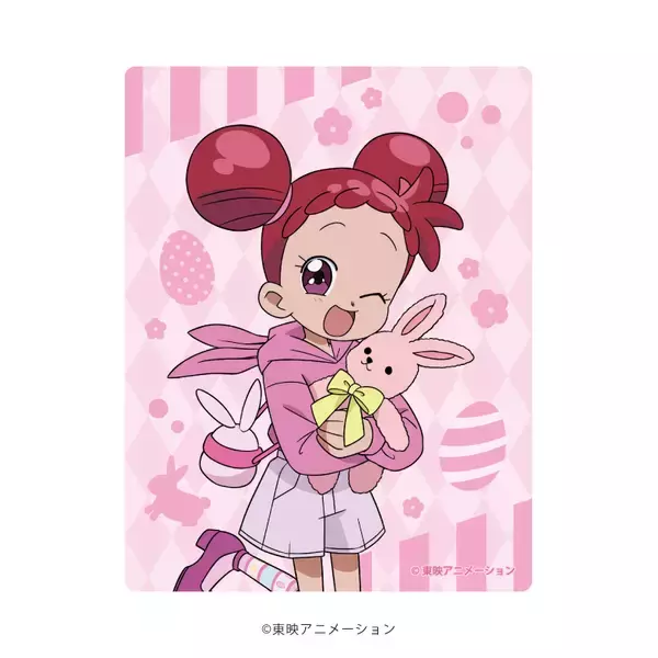 「「おジャ魔女どれみ」オンラインくじが登場！イースターがテーマの描き下ろしが可愛い」の画像