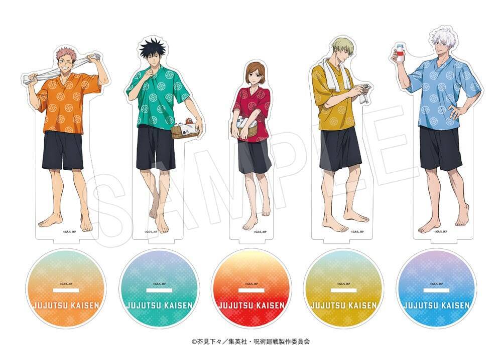 呪術廻戦×極楽湯・RAKU SPA」11月7日〜12店舗でコラボキャンペーン開催 
