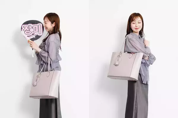 「職場でオタバレしない収納が優秀♪ 「Jewelna Rose」オタハピ・トートバッグが8月12日発売！ 推しカード収納ケースも付属」の画像