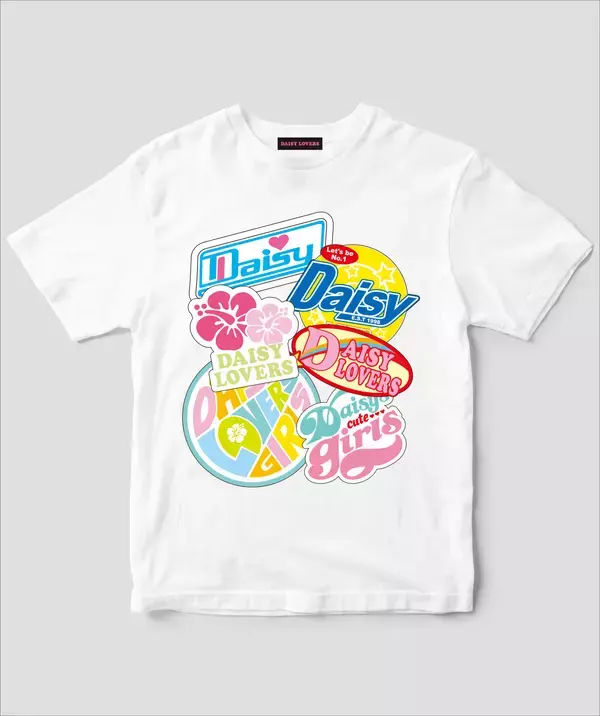 「「デイジーラヴァーズ」復刻アイテム第1弾はTシャツ！当時のファンも“平成レトロ”コーデ楽しめるデザイン」の画像