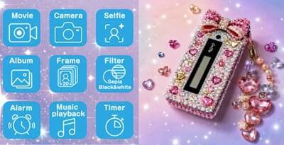平成ガラケー型トイカメラ「EmoFlip HS-07」パカッと開いてエモ写真が撮れる♪全3色が9月18日発売