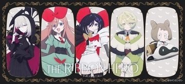 『THE RIBBON HERO リボンヒーロー』グッズ9アイテムが予約受付中！ハート型・星型の缶バッジや前髪クリップなど