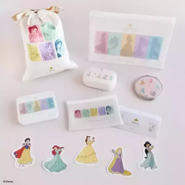 「「ディズニープリンセス×キャンドゥ」コラボグッズが1月18日より発売！ベルらのイヤリングが可愛い」の画像
