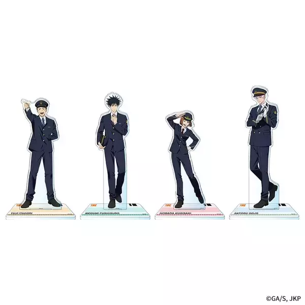 「『呪術廻戦』×JR東海コラボ第3弾「じゅじゅ探訪 in 名古屋」が5月22日スタート！駅員制服の描き下ろしに「悟のビジュがよすぎる」」の画像