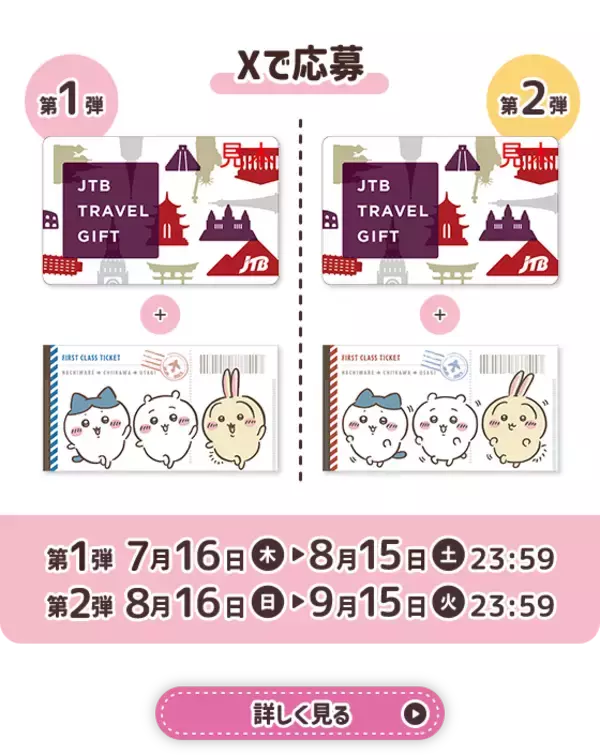 「『ちいかわ』×マツキヨココカラ とびきりサマーキャンペーンが7月16日開始！救急箱やJTBギフトが当たる限定コスメも登場」の画像
