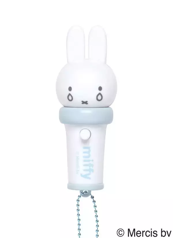 「ミッフィーのお顔がピカッと光る♪ カプセルトイ「かわいい！ペンライト」が8月下旬発売、おやすみ・泣き虫の全5種」の画像