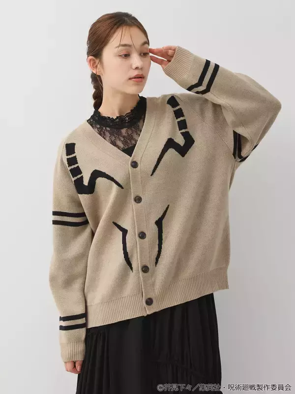 「「呪術廻戦×earth Japan Label」虎杖や両面宿儺のニット商品に「めちゃくちゃ可愛くない！？」」の画像