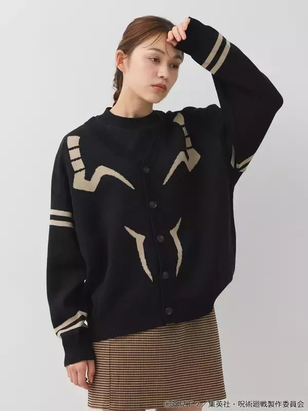 「「呪術廻戦×earth Japan Label」虎杖や両面宿儺のニット商品に「めちゃくちゃ可愛くない！？」」の画像