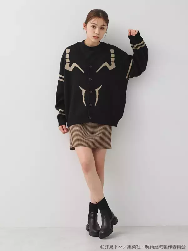 「「呪術廻戦×earth Japan Label」虎杖や両面宿儺のニット商品に「めちゃくちゃ可愛くない！？」」の画像