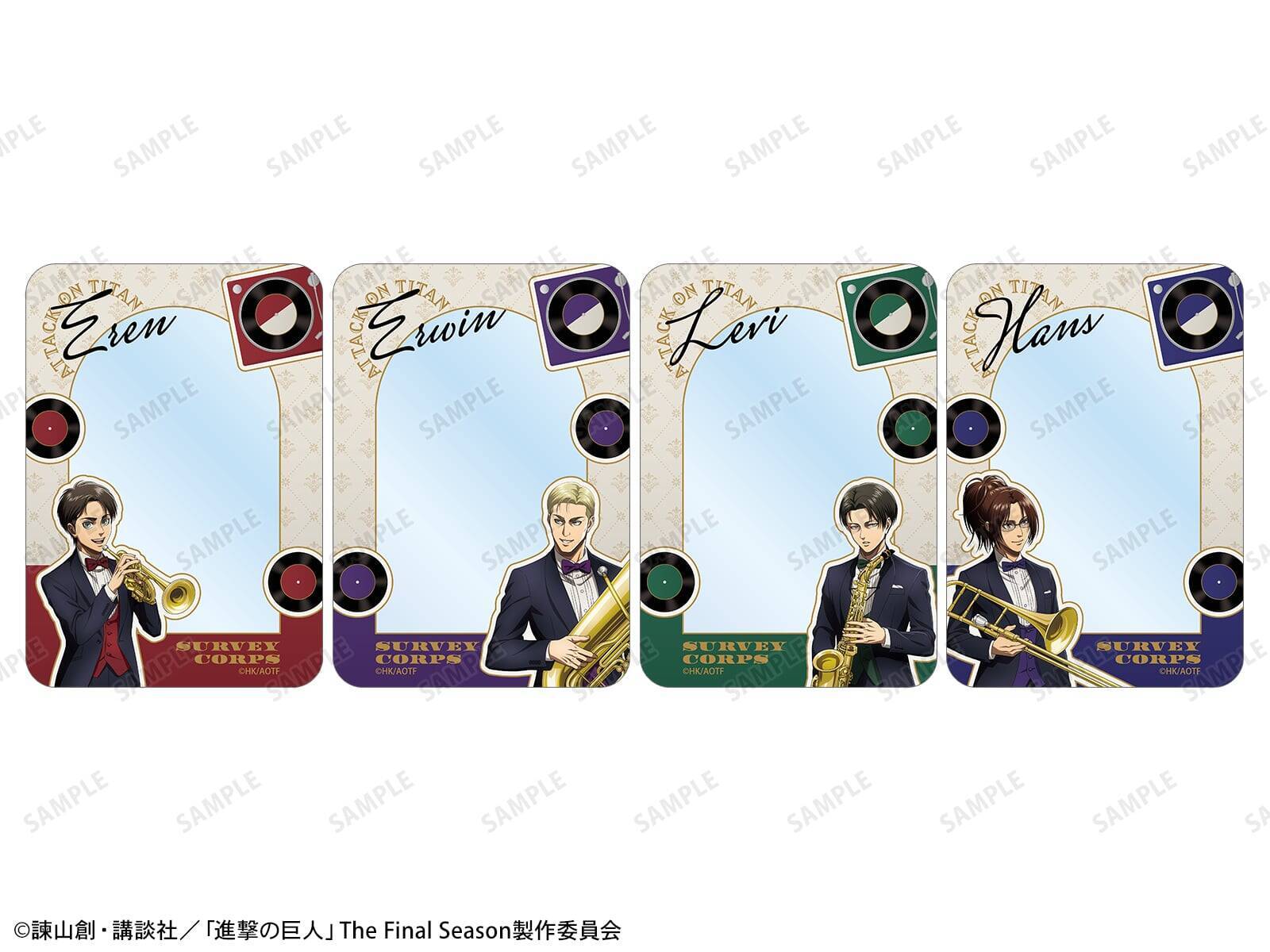 『進撃の巨人』リヴァイたちがタキシードでジャズ演奏♪ タワレコPOP UP SHOP第2弾が9月11日開幕
