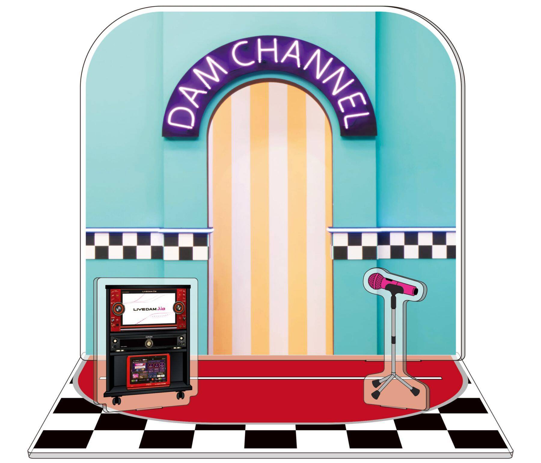 DAMのカラオケルームで気軽にオタ活！「推し活デンモク」でアクスタ・ぬい撮りを楽しもう