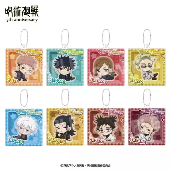 「『呪術廻戦』虎杖＆五条がもふもふぬいぐるみに♪5周年POP UP SHOPが8月21日開幕！」の画像