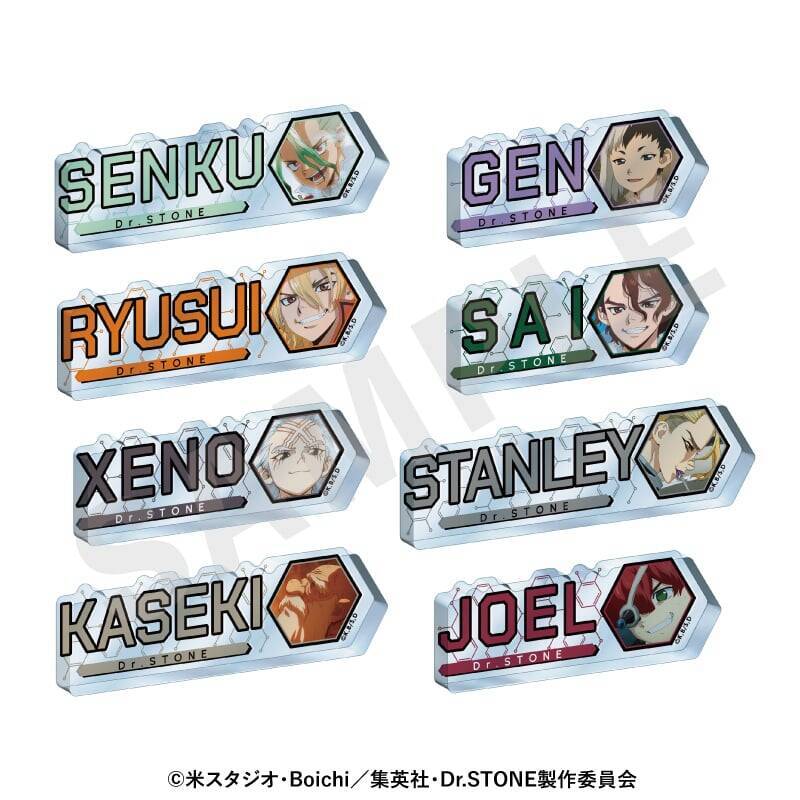 『Dr.STONE』描き下ろしの千空＆ゲンが尊い♪POP UP SHOPが9月4日開幕、新作グッズ9種が登場