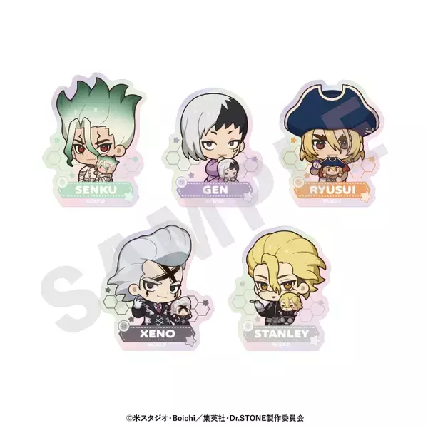 「『Dr.STONE』描き下ろしの千空＆ゲンが尊い♪POP UP SHOPが9月4日開幕、新作グッズ9種が登場」の画像