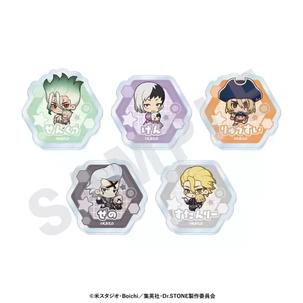 「『Dr.STONE』描き下ろしの千空＆ゲンが尊い♪POP UP SHOPが9月4日開幕、新作グッズ9種が登場」の画像